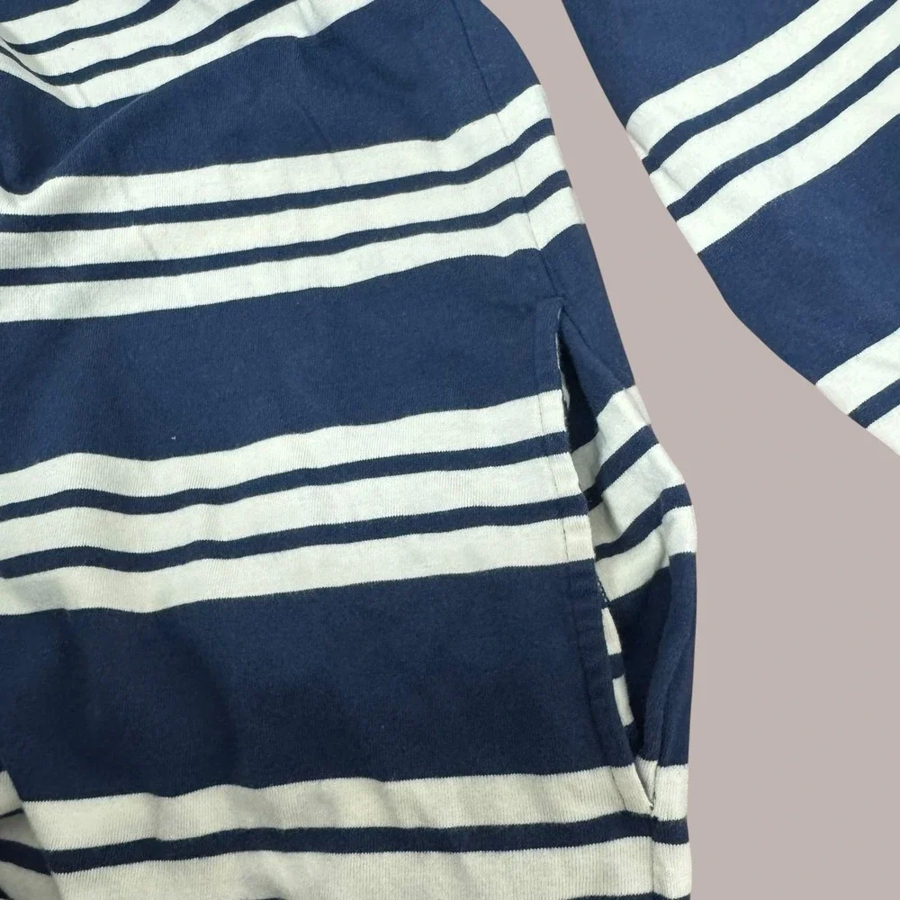 NWT Girl's size XL - 14/16 Striped dress Old Navy, blue and off‎ white
